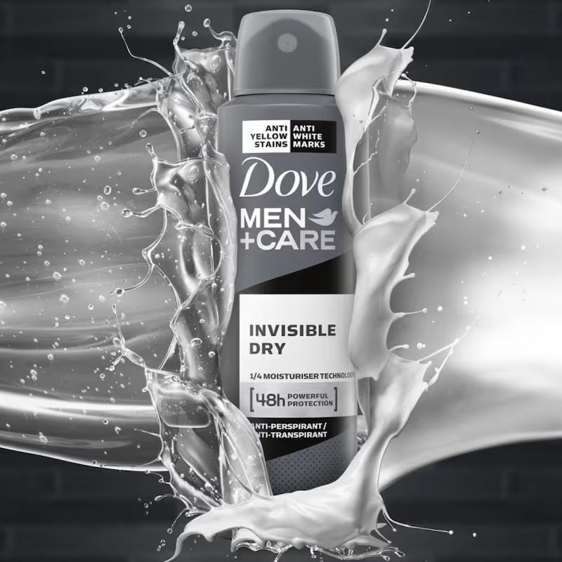 اسپری ضد تعریق مردانه داو مدل اینویزیبل درای اصل 250ml