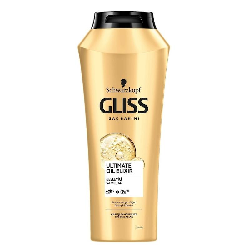 شامپو طلایی گلیس ترمیم و تقویت کننده مو