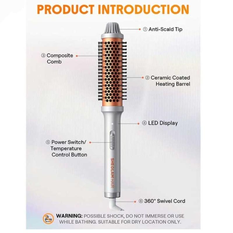 حالت دهنده مو شیگلم مدل SHEGLAM BLOWOUT BRUSH