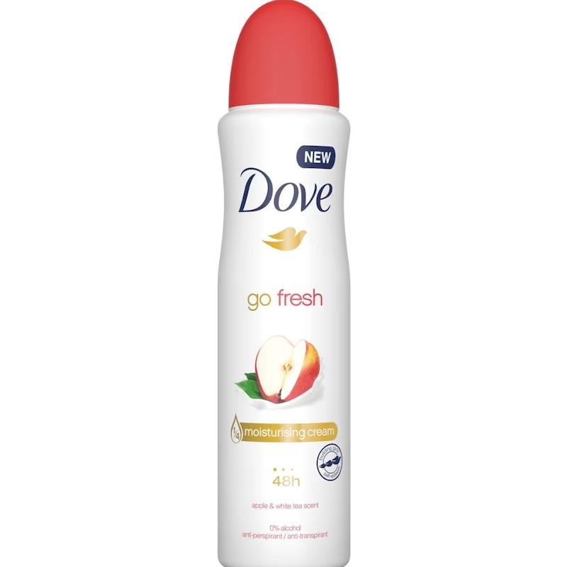 اسپری ضدتعریق سیب و چای سفید داو Dove Go Fresh Apple حجم 250 میلی لیتر