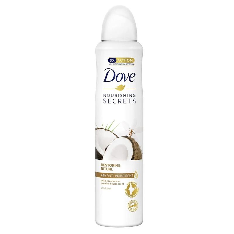 اسپری زنانه داو نارگیل حجم 250 میل