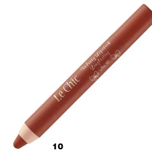رژ لب مدادی لچیک شماره 10