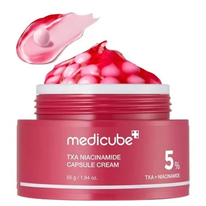 کرم کپسولی نیاسینامید 5% مدی کیوب +TXA Medi-Cube Niacinamide 5% + TXA Capsule Cream