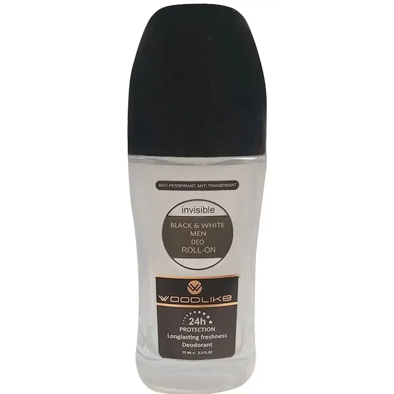 مام رول وودلایک 75ml مدل BLACK&WHITE MEN