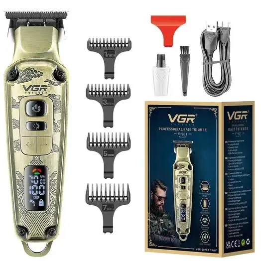 ماشین اصلاح موی سر و صورت وی جی ار مدل V-901