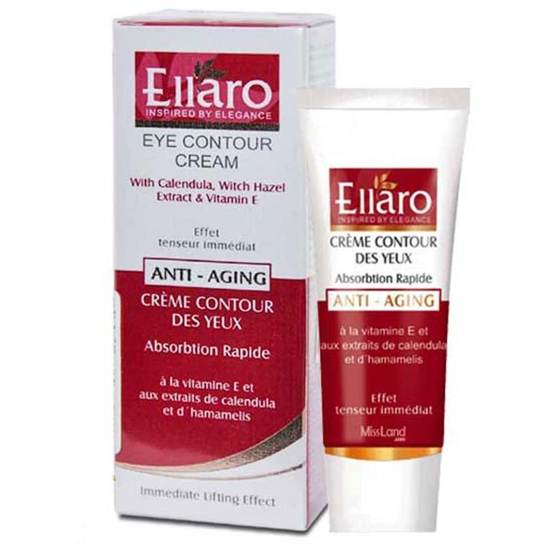 کرم دور چشم الارو ضد چروک قوی Ellaro Anti Aging Eye Cream