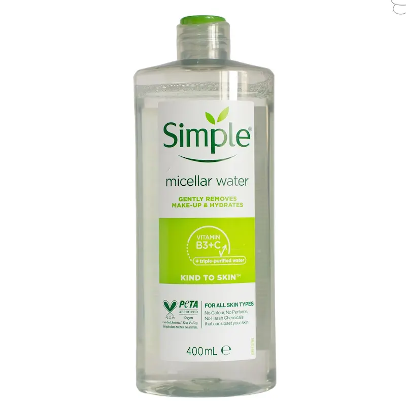 میسلار سیمپل برای انواع پوست و مختلط حجم 400 میل