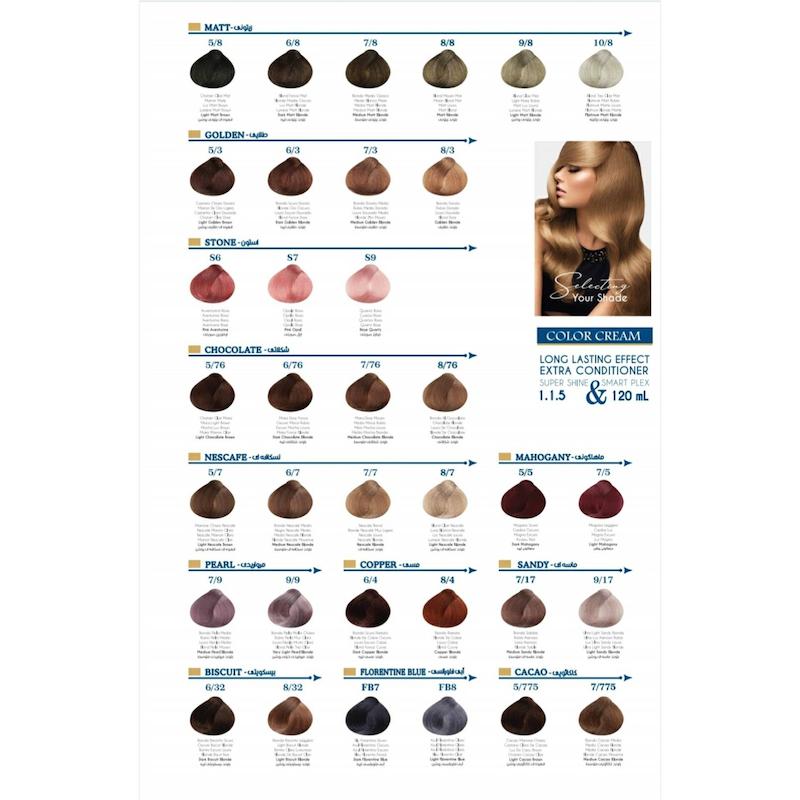 رنگ مو لولیا کد 4.0 رنگ قهوه‌ای متوسط 120میل , Lollia Permanent Hair Color After Keratin 3D