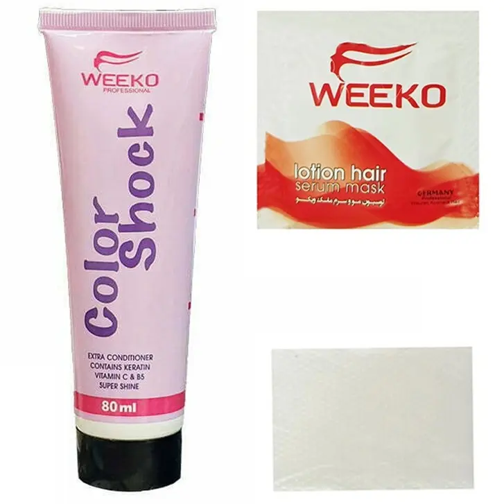 شامپو رنگ مو ویکو مدل COLOR SHOCK شماره 1.0 رنگ مشکی