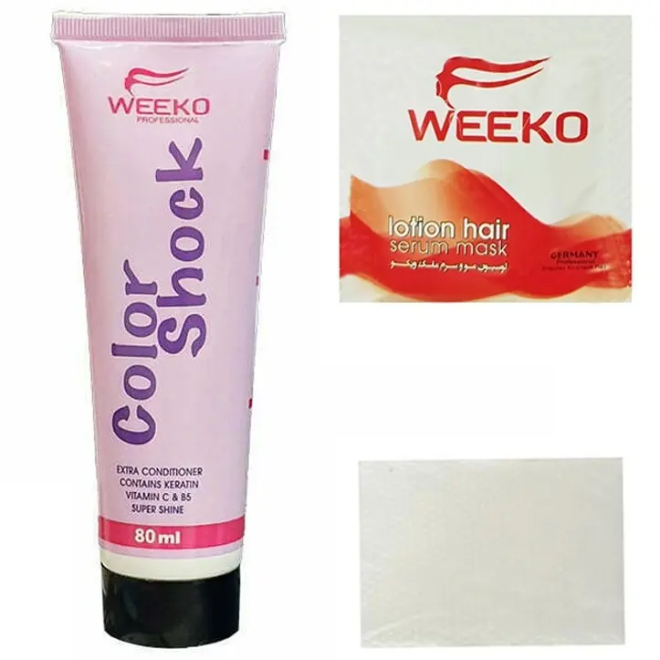 شامپو رنگ مو ویکو مدل COLOR SHOCK شماره 7.69 رنگ سرخابی