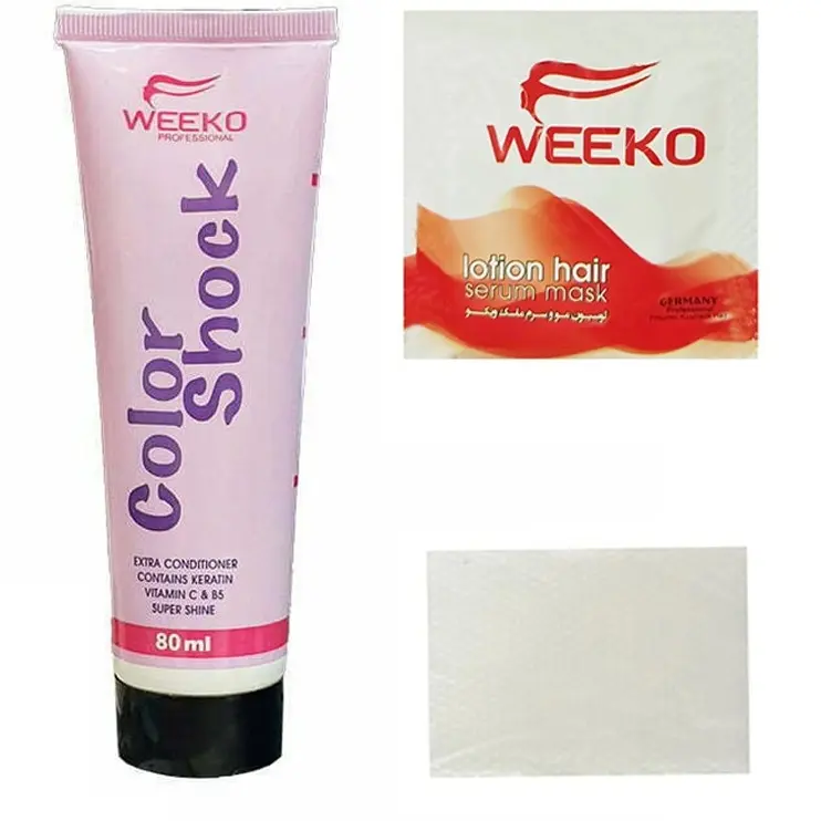 شامپو رنگ مو ویکو مدل COLOR SHOCK شماره 7.99 رنگ بنفش یاسی