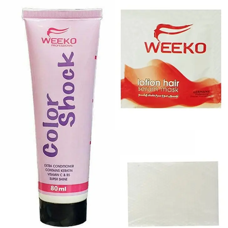 شامپو رنگ مو ویکو مدل COLOR SHOCK شماره 3.3 رنگ سبز
