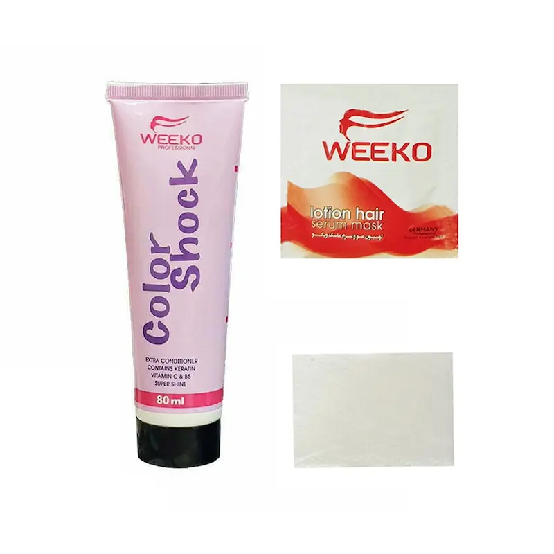 شامپو رنگ مو ویکو مدل COLOR SHOCK شماره8.90 بنفش رویایی