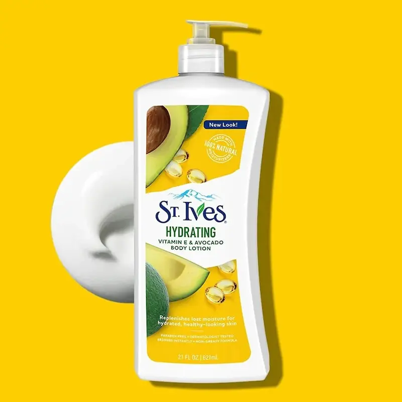 لوسیون بدن سنت ایوز مدل Vitamin E & Avocado حجم 621 میل