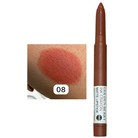 رژلب پیچی بادوام گلدن بری در12 رنگ