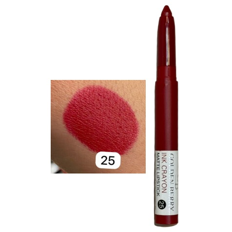 رژلب پیچی بادوام گلدن بری در12 رنگ