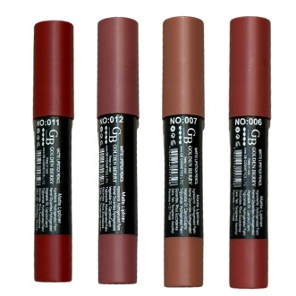 رژلب پیچی نرم و بادوام گلدن بر در 12 رنگ