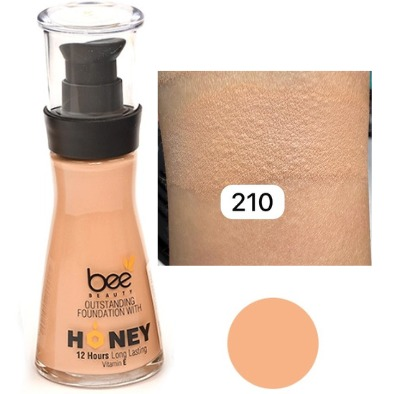 کرم پودر بی بیوتی (bee beauty) حاوی عسل در ۶ رنگ