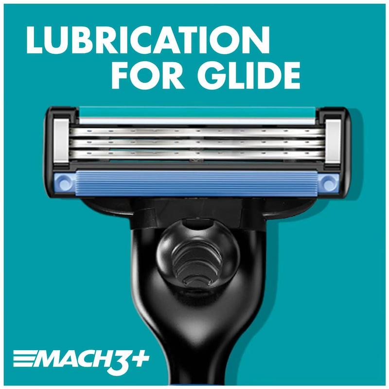 یدک خودتراش ژیلت مدل مچ تری پلاس +Mach 3 بسته ۵ عددی
