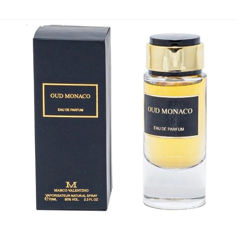 ادکلن زنانه مارکو ولنتینو مدل Oud Monaco Gold حجم 70 میل