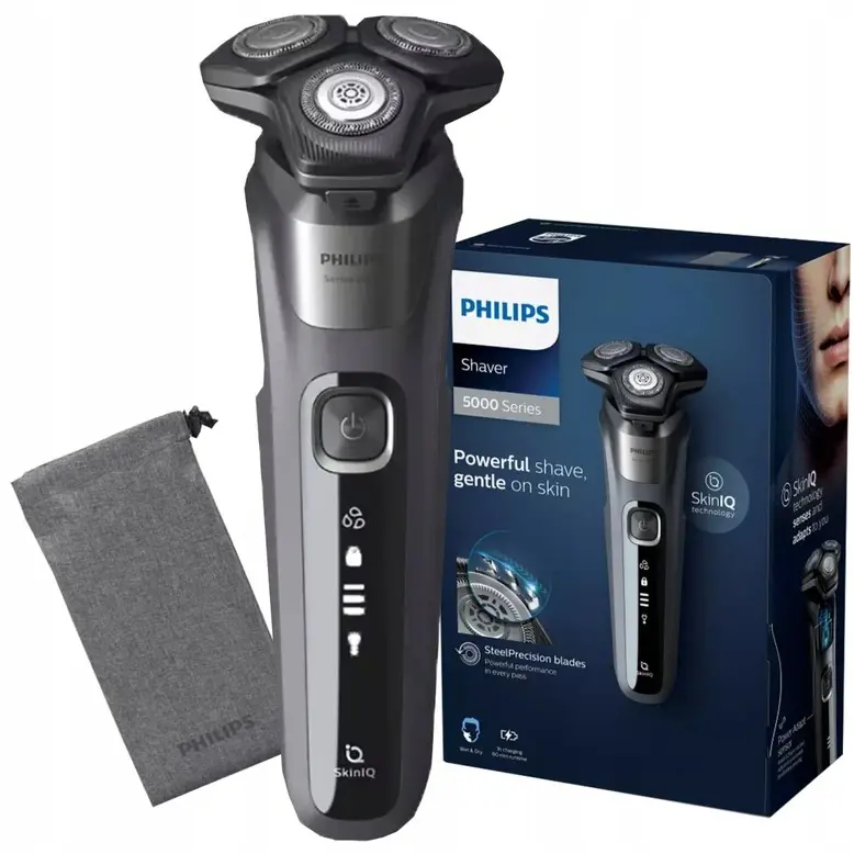 ماشین اصلاح موی صورت فیلیپس مدل S5587/10، اصلاح به صورت صفرزن و خط‌زن، ضد آب،