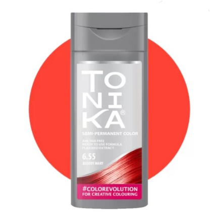 شامپو رنگ تونیکا  حجم 150 میل TONIKA TONER در20 رنگ