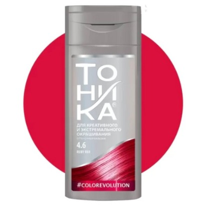 شامپو رنگ تونیکا  حجم 150 میل TONIKA TONER در20 رنگ