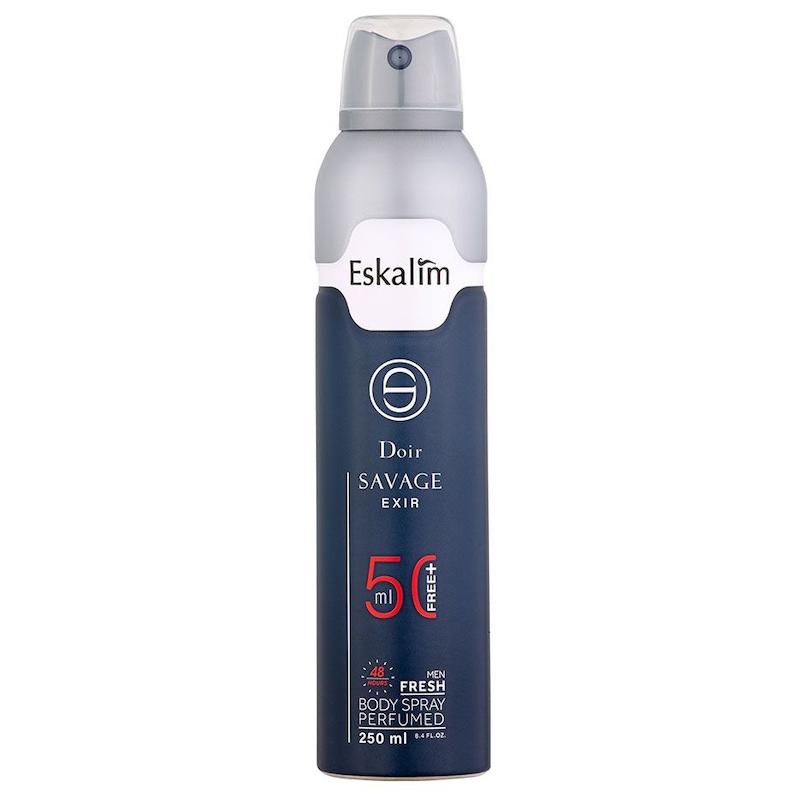 بادی اسپری سووژ الکسیر مردانه اسکالیم Body Spray Sauvage Elixir ESKALIM