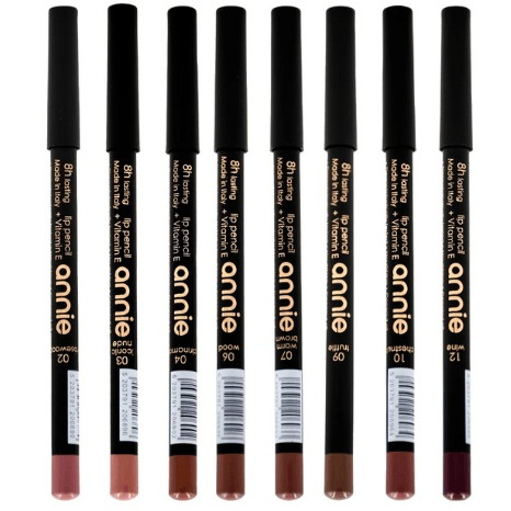 مداد لب آنی نرم و بادوام ساخت ایتالیا در 8 رنگ