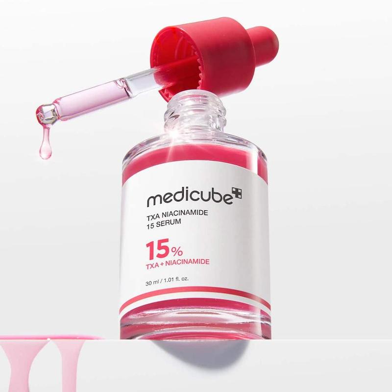 سرم نیاسینامید و ترانگزامیک 15% مدیکیوب 30 میل | ضد لک و روشن کننده MEDICUBE TXA Niacinamide 15% Serum 30 ml