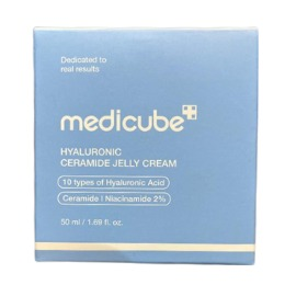 ژل کرم آبرسان مدیکیوب حاوی هیالورونیک اسید و سرامید حجم 50 میل MEDICUBE HYALURONIC CERAMIDE JELLY CREAM 50ML