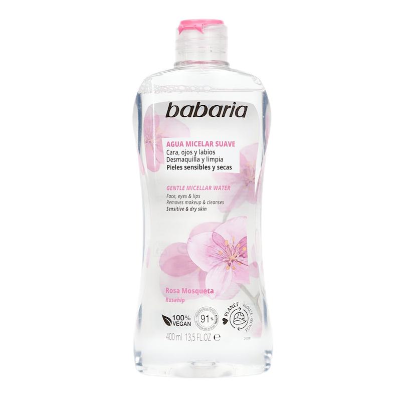 میسلار واتر باباریا مدل ROSEHIP مناسب پوست خشک و حساس 400 میل