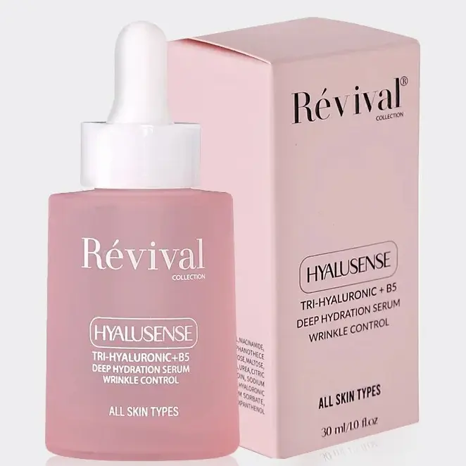 سرم آبرسان و روشن کننده هیالوسنس رویوال Revival Hyalusense Deep Hydration Serum 30ml