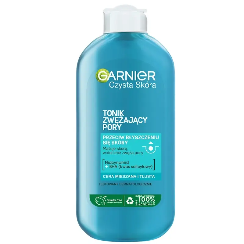 تونر ضد جوش گارنیر مدل PURE ACTIVE حجم 200 میل GARNIER SKIN NATURALS PURE ACTIVE PORE PURIFYING TONER