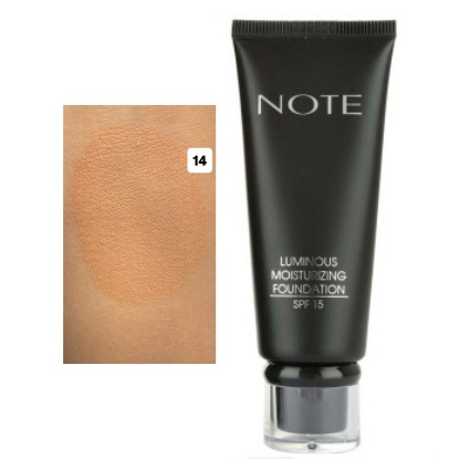 کرم پودر مرطوب کننده Luminous نوت 35 میل Note lominous moisturzing foundation در 6 رنگ