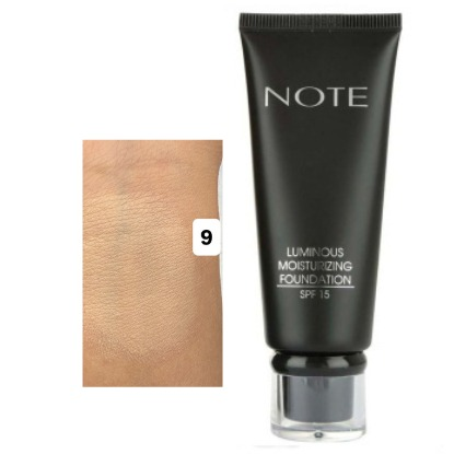 کرم پودر مرطوب کننده Luminous نوت 35 میل Note lominous moisturzing foundation در 6 رنگ