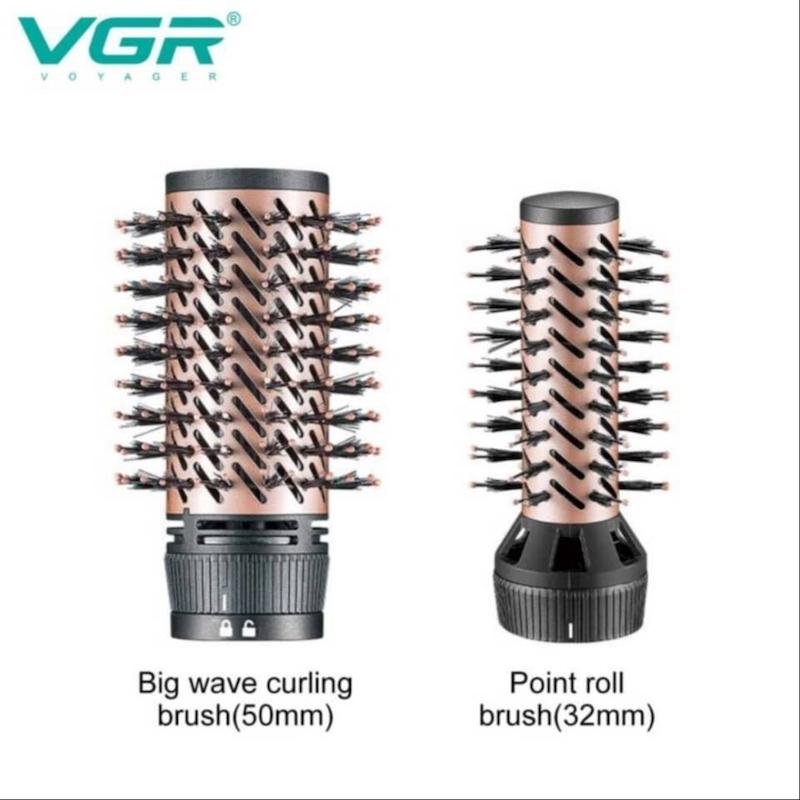 سشوار چرخشی برس دار وی جی آر VGR مدل V-498 دو کاره 2IN1