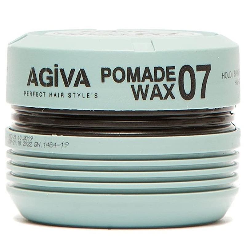 واکس مو agiva 07 طوسی مدل Pomade WAX حجم Agiva Hair Wax 07 Strong Hard 175 ml