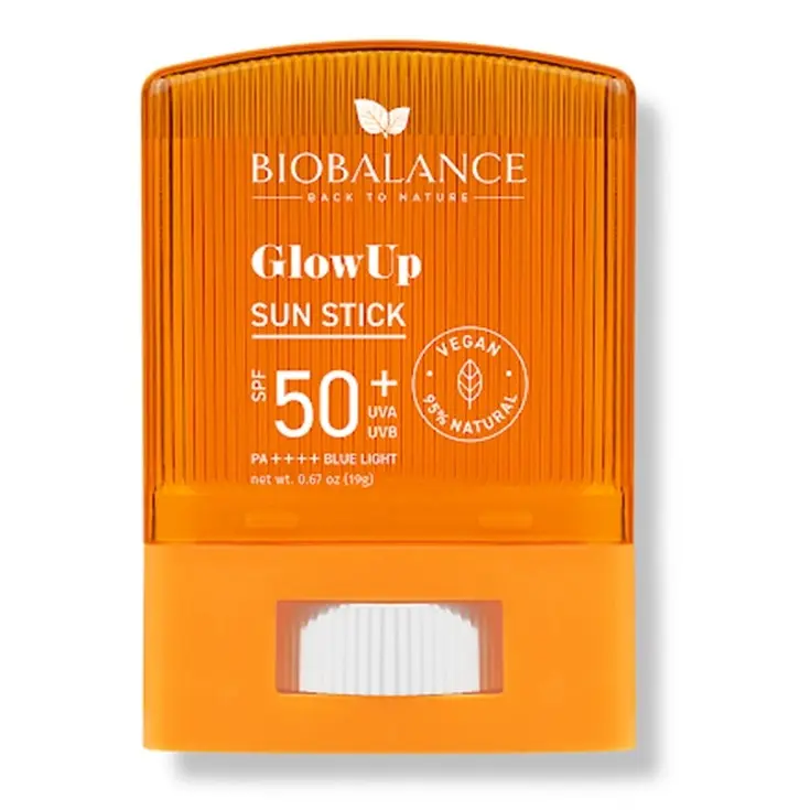 ضد آفتاب استیکی و درخشان کننده بیوبالانس spf 50