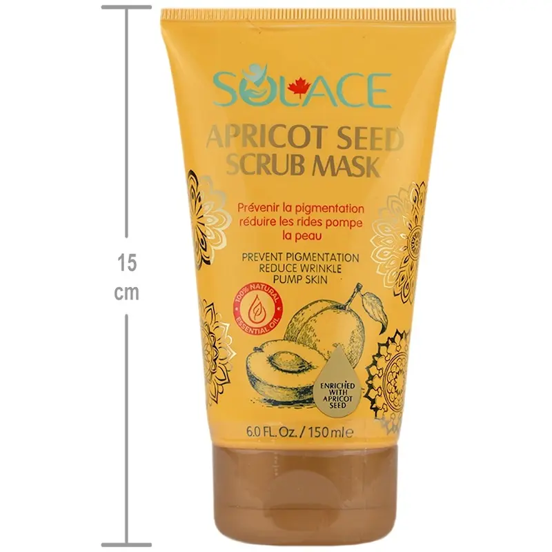  سولس ماسک لایه بردار صورت هسته زردآلو  Apricot Seed Scrub Mask