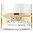 کرم لیفت کننده و مغذی 50+ اولاین EVELINE GOLD LIFE EXPERT 50+ LUXURIOUS FIRMING CREAM