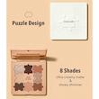پالت سایه پازلی شیگلم رنگ  Sheglam Jazy Jigsaw Eyeshadow Palette (Hued in Nude)