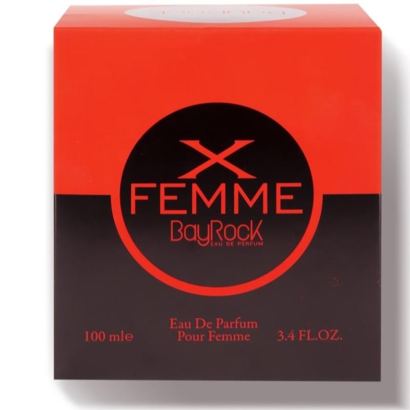 ادکلن ادو پرفیوم زنانه ایکس فایم بایراک حجم 100 میل BayRock X FEMME