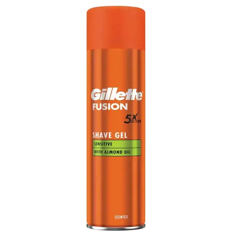 ژل اصلاح ژیلت فیوژن حساس حجم 200 میل Gillette Fusion Ultra Sensitive Shave Gel