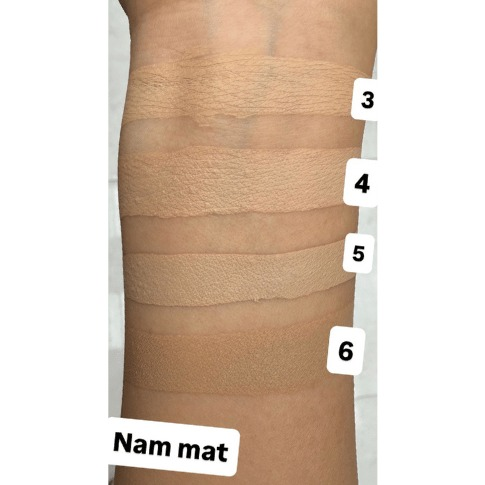 کرم پودر نام مناسب پوست چرب در 4 رنگ (Nam Smart Flawless Foundation)