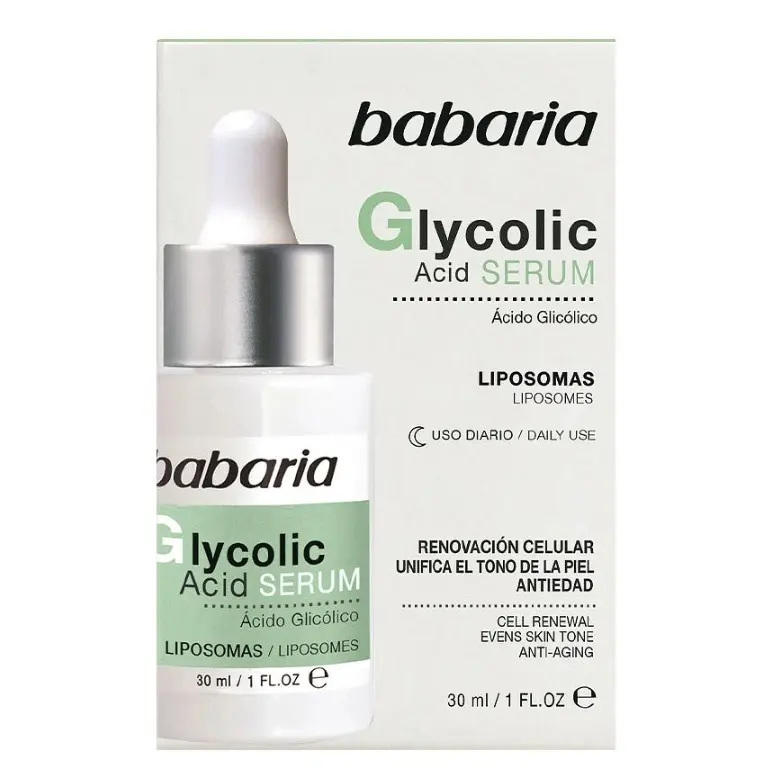 سرم بازسازی کننده گلیکولیک اسید باباریا 30ml