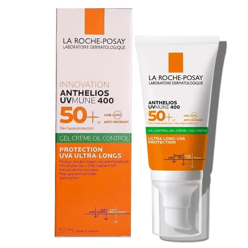 ژل کرم ضد آفتاب لاروش پوزای پوست چرب La Roche-Posay حجم 50 میل
