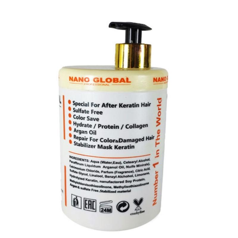 ماسک مو نانوگلوبال تثبیت کننده مدل STABILIZER حجم 1000 میل