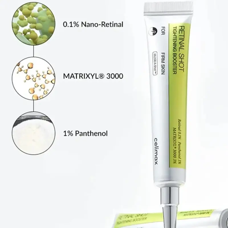 کرم رتینول شات سلیمکس لیفت کننده قوی و ضد چروک | Celimax Retinal Shot