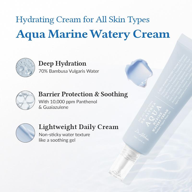 آکوا کرم آبرسان دکتر آلتیاDR.ALTHEA Aqua Marine Watery Cream – 50ml